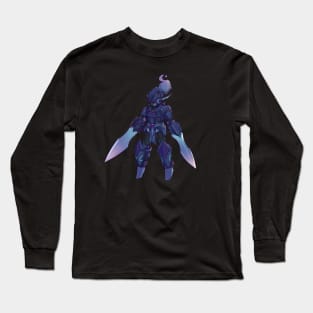 mecha dark warrior Long Sleeve T-Shirt